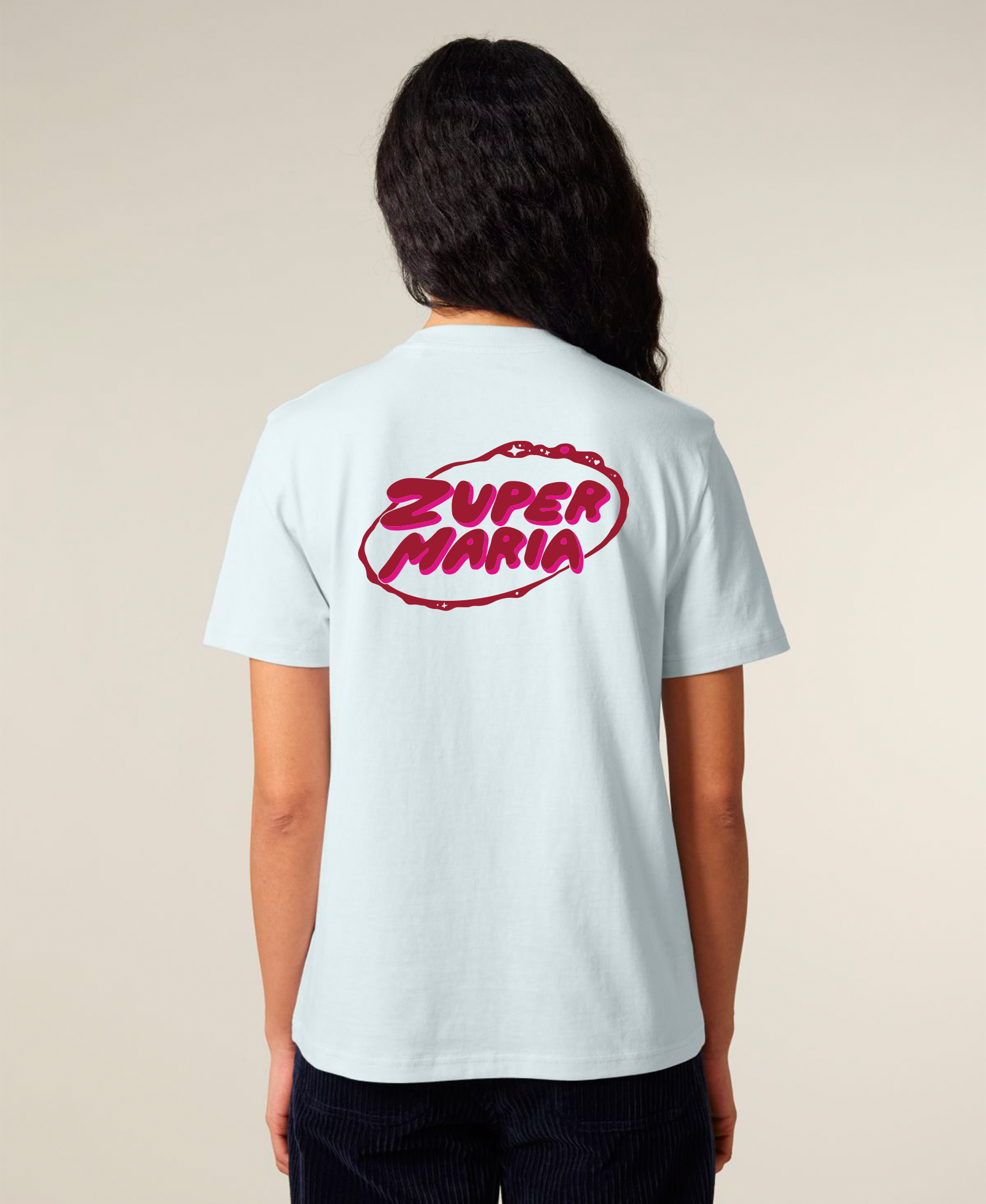Zupermaria T-skjorte | Blå