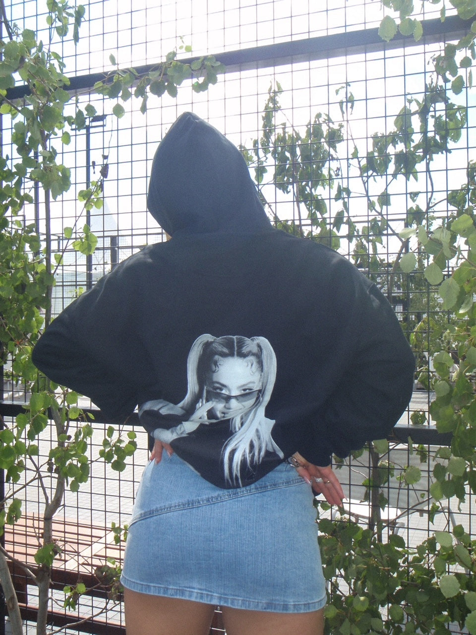 Julie Bergan Sort Hoodie