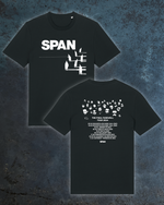 Load image into Gallery viewer, BLACK SPAN T-SHIRT 
